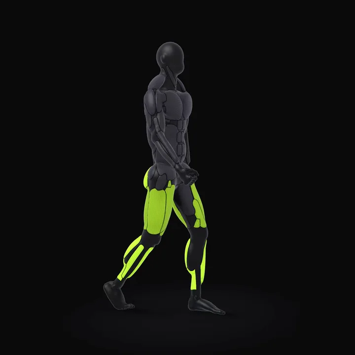 Animation 3D : Marche
